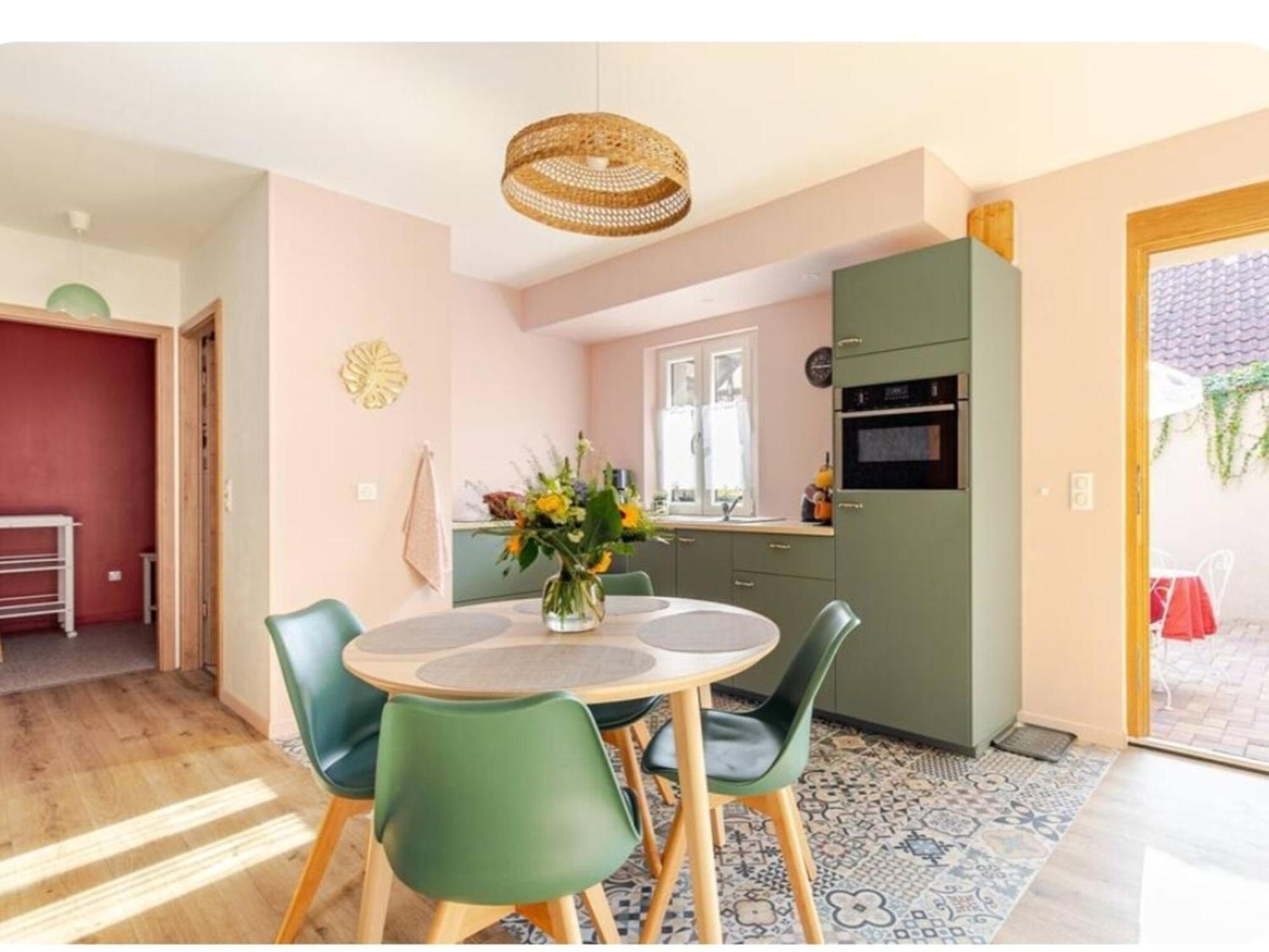 Charming Gite In Dambach La Ville With Terrace Exterior foto